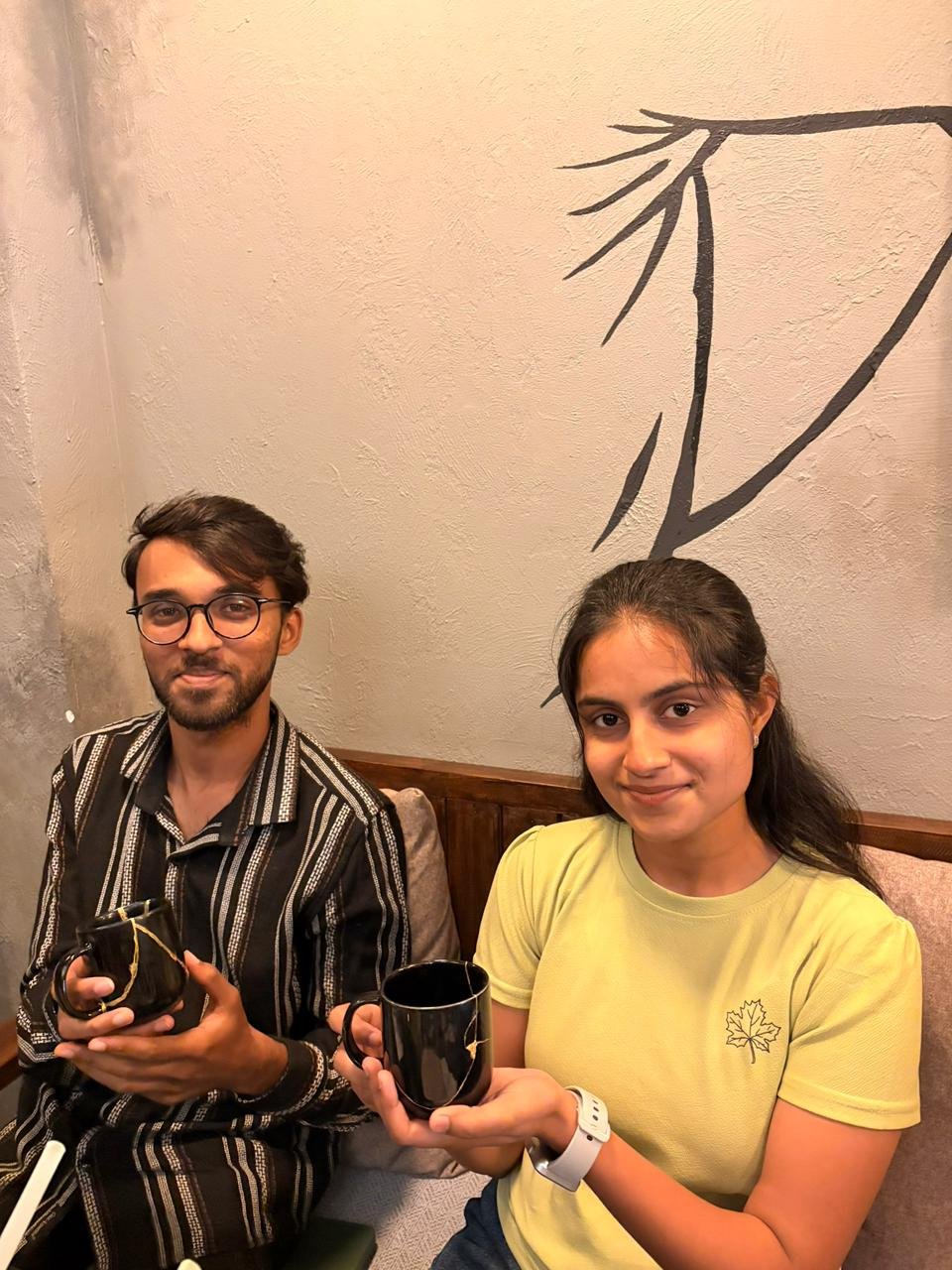 Kintsugi workshop in Bangalore