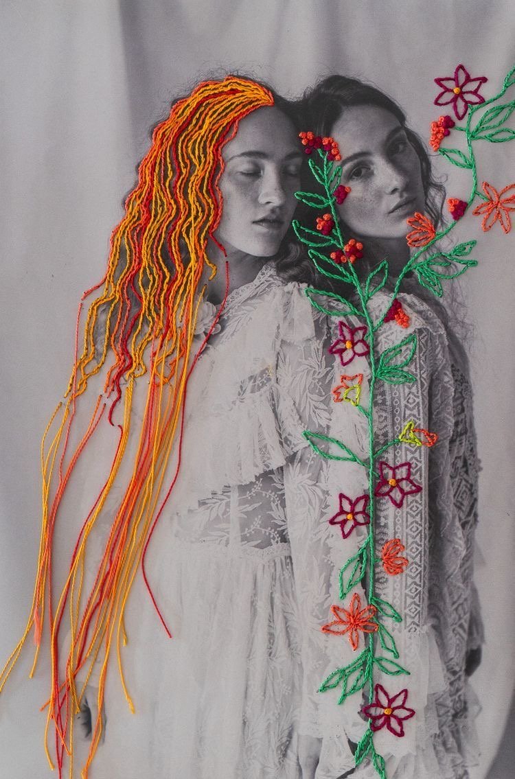 Photo embroidery showcase
