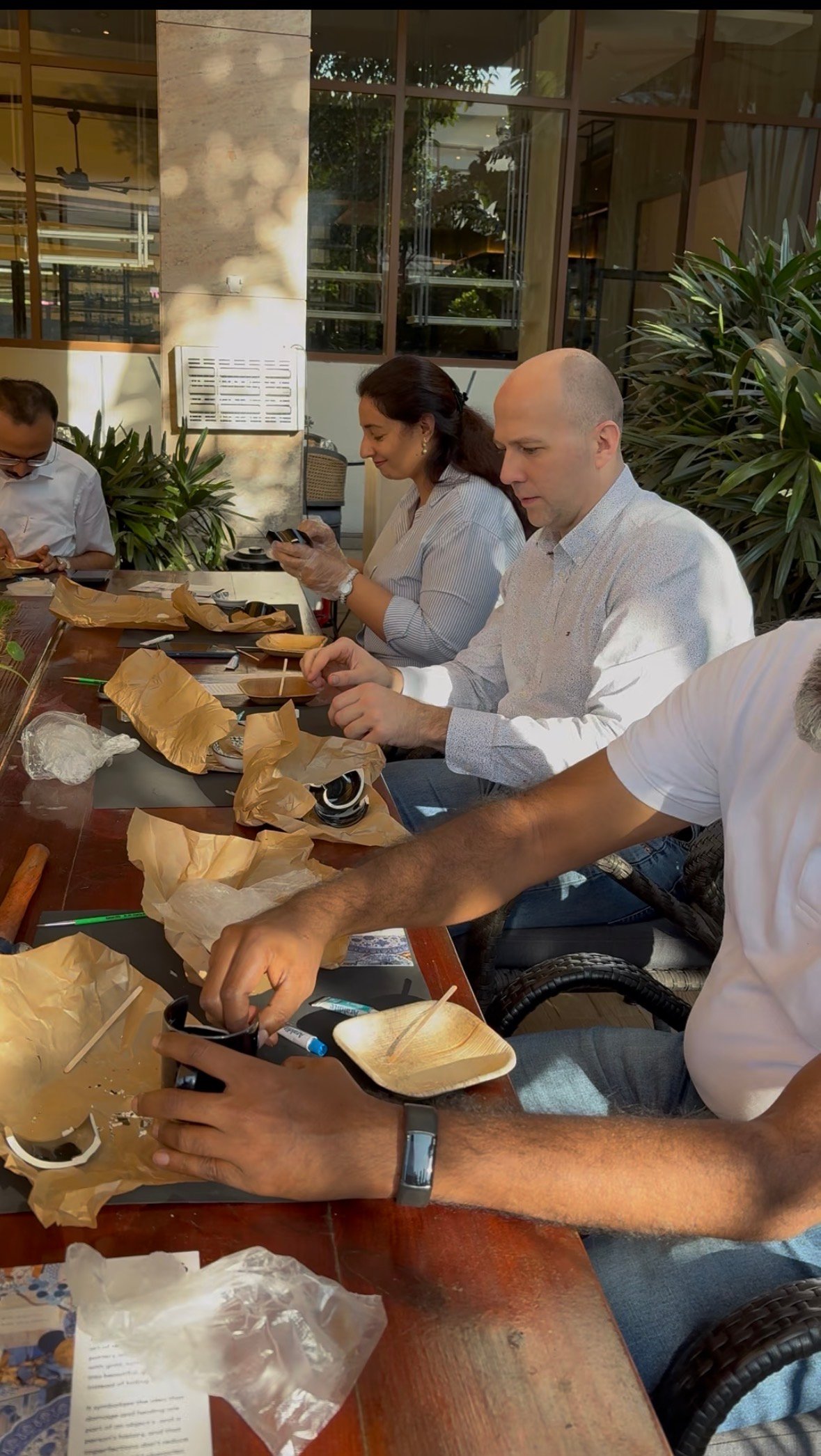 Hands-on workshop in progress
