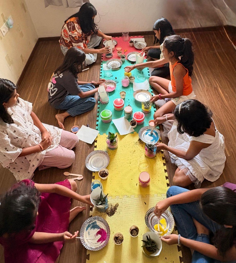 Kids group workshop activity